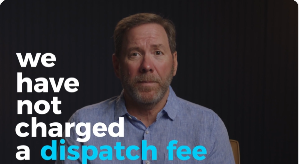 dispatch fee